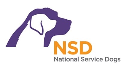 Logo for National Service Dogs