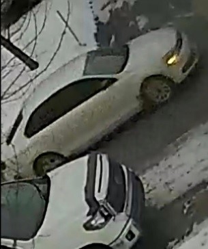 white vehicle to ID