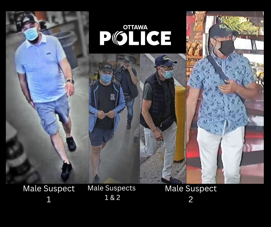 Male Suspects 1 and 2