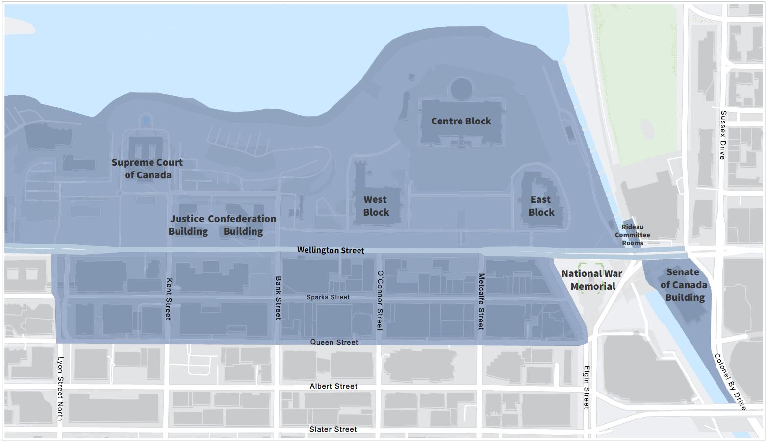 Map of the Parliamentary District